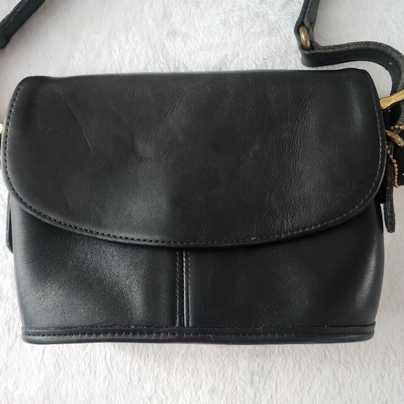 Vintage leather Coach *9801 - Picture 3 of 11